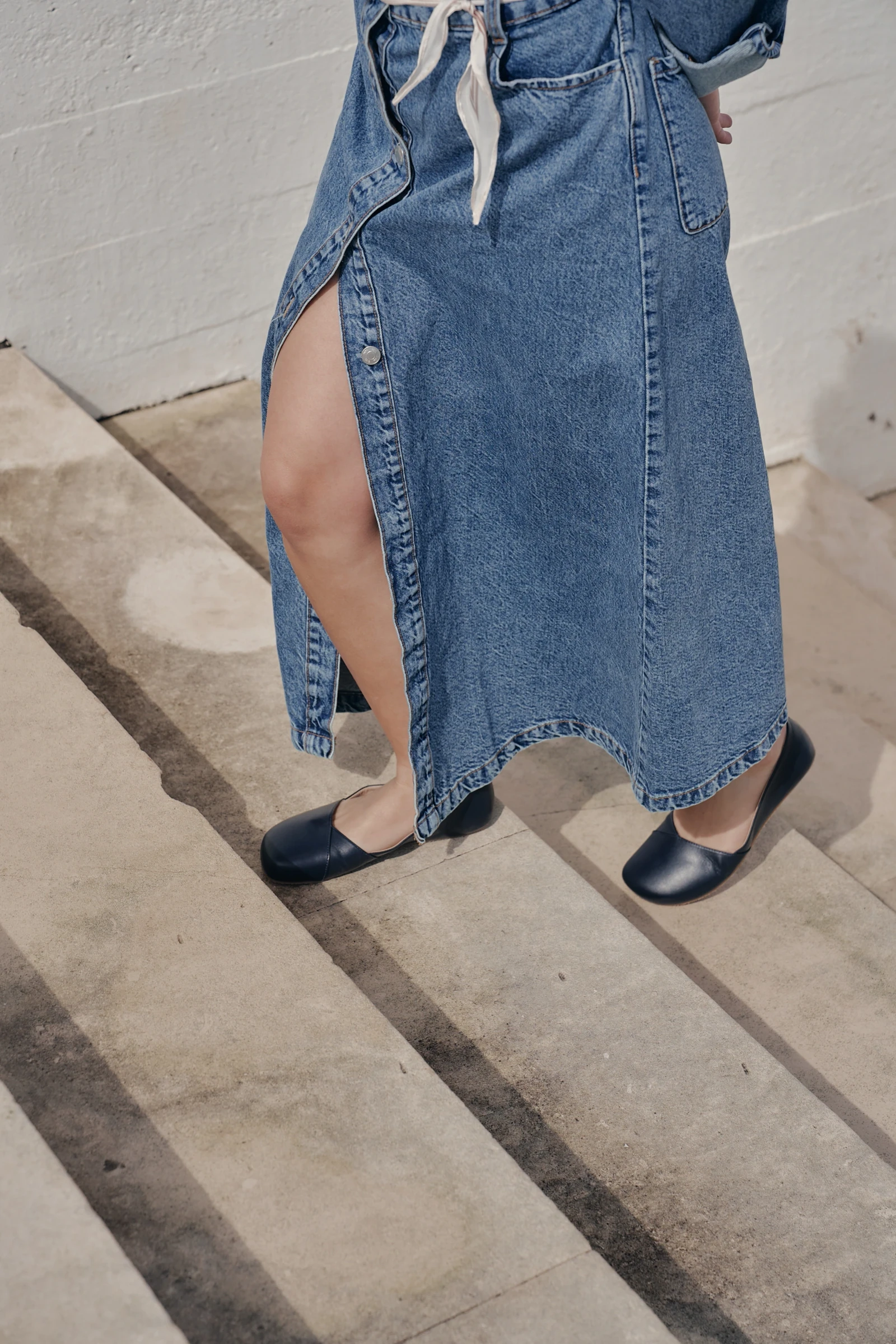 Босоногие балетки Shapen PEONY — тёмно-синий, фото 7