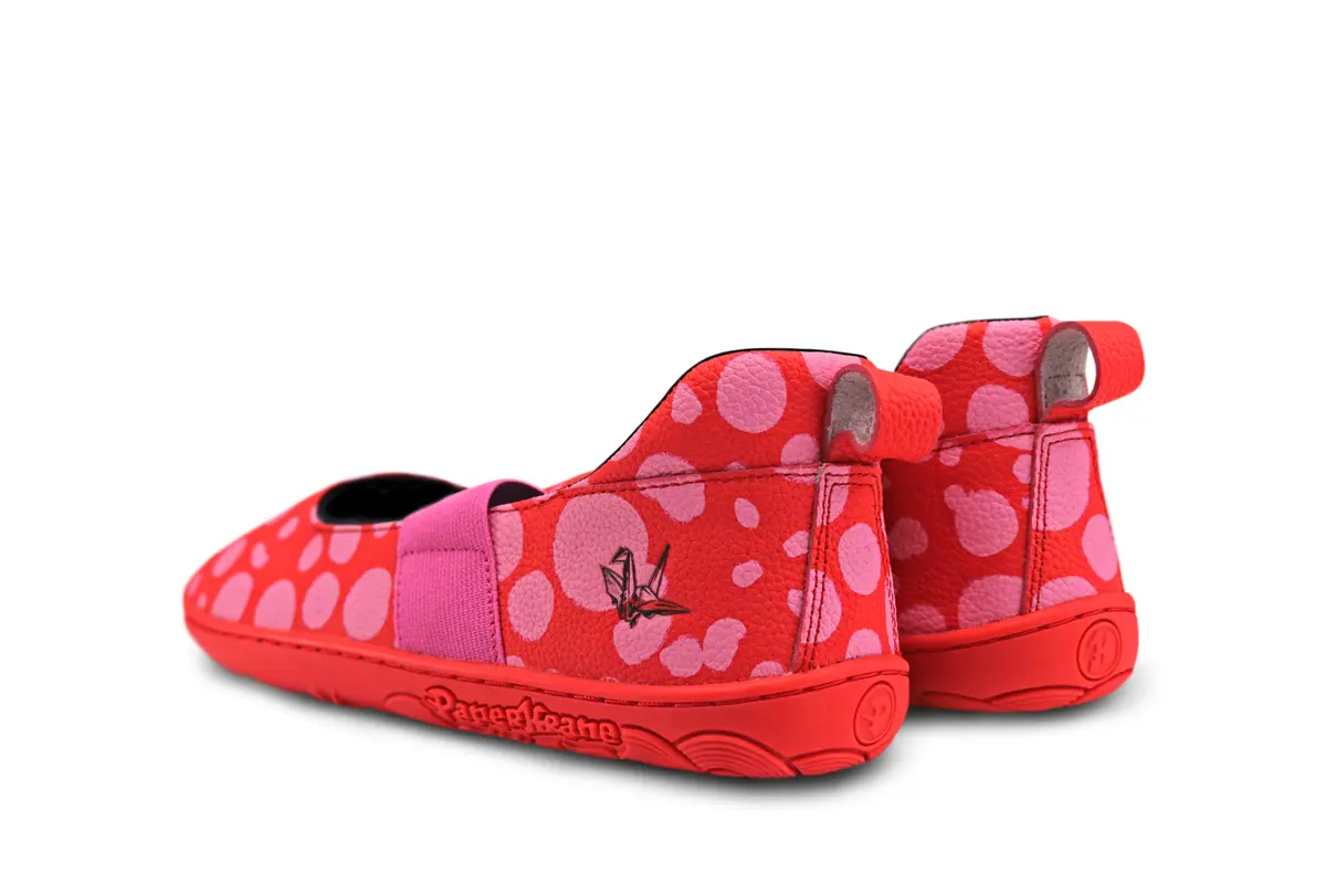 Босоногие туфли Paperkrane RED DOTTY — детские, фото 7