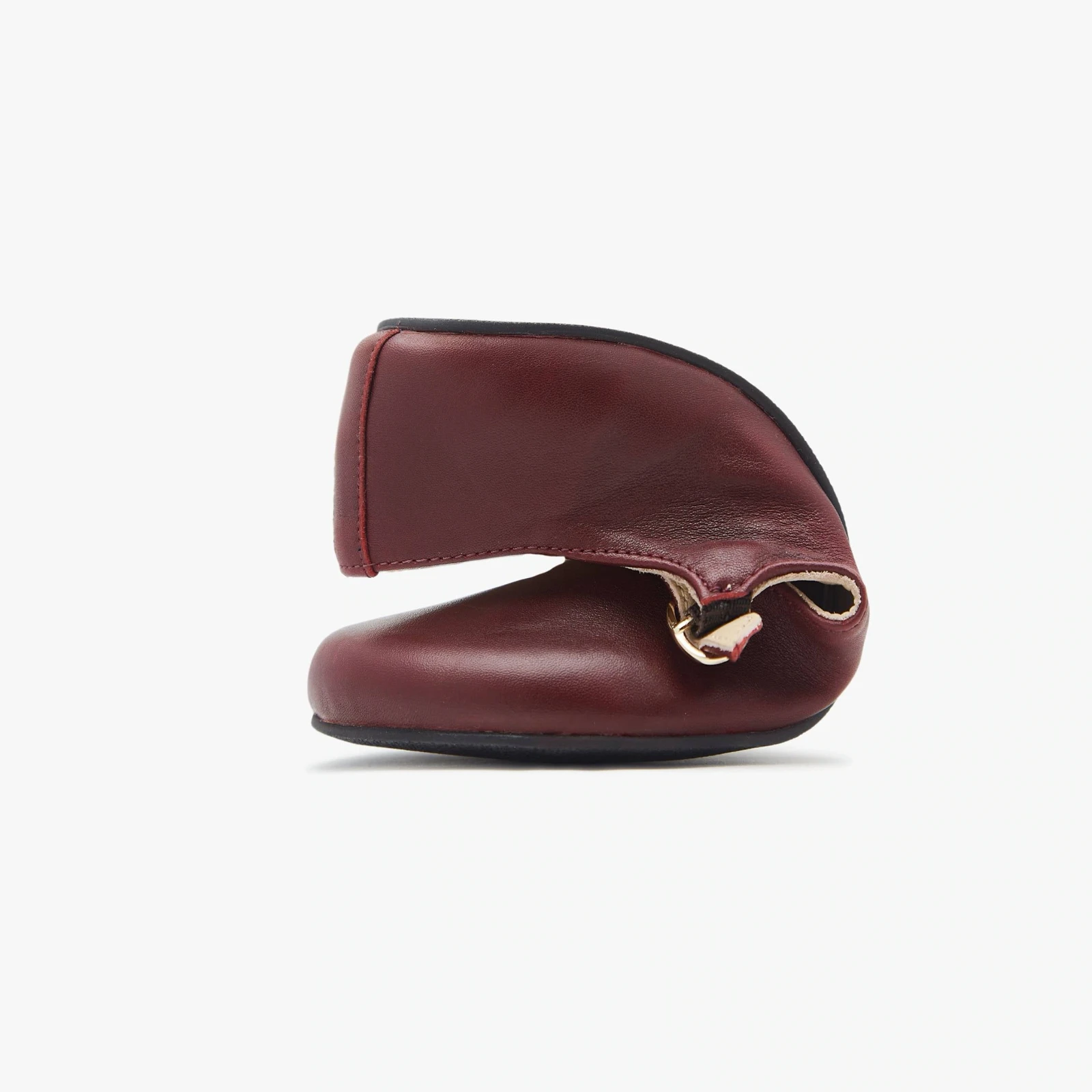 Босоногие туфли Origo Mary Jane T Strap — винный, фото 5