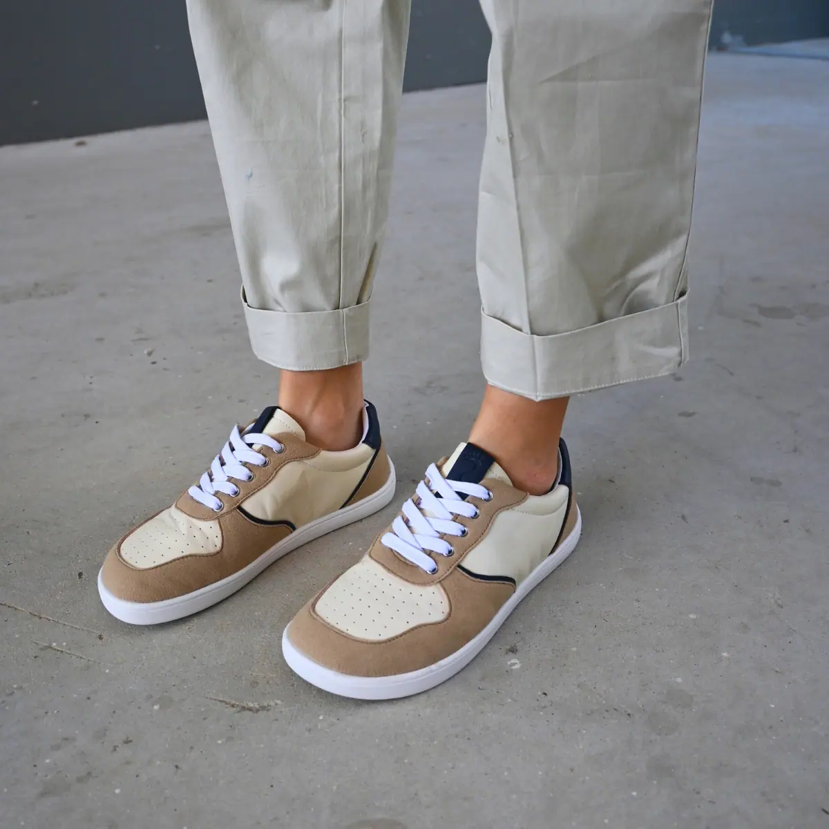 Кроссовки Roots Urban — бежевые, фото 2