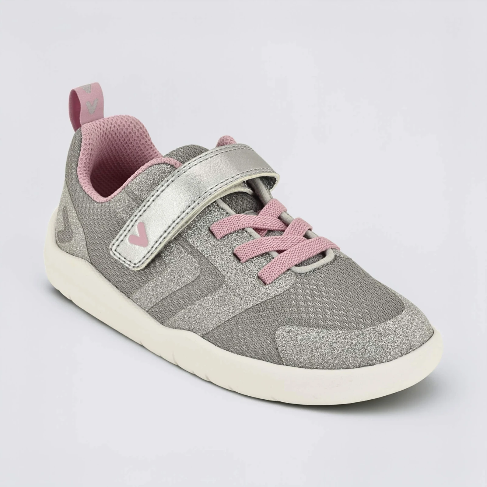 Кроссовки BGreater Ennis — серебристый с розовым