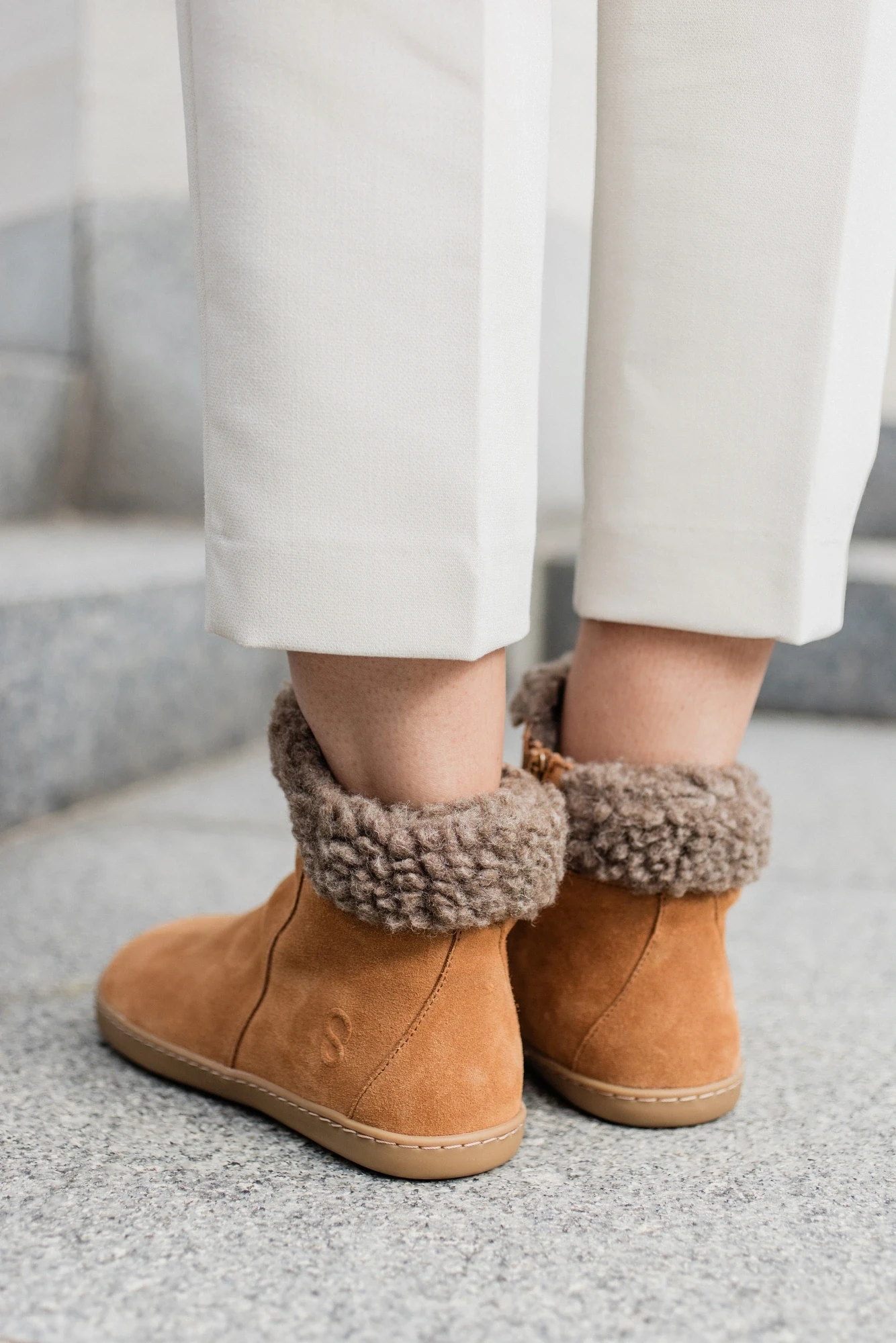 Босоногие ботинки Shapen FLUFFY 2.0 — коричневый, фото 8