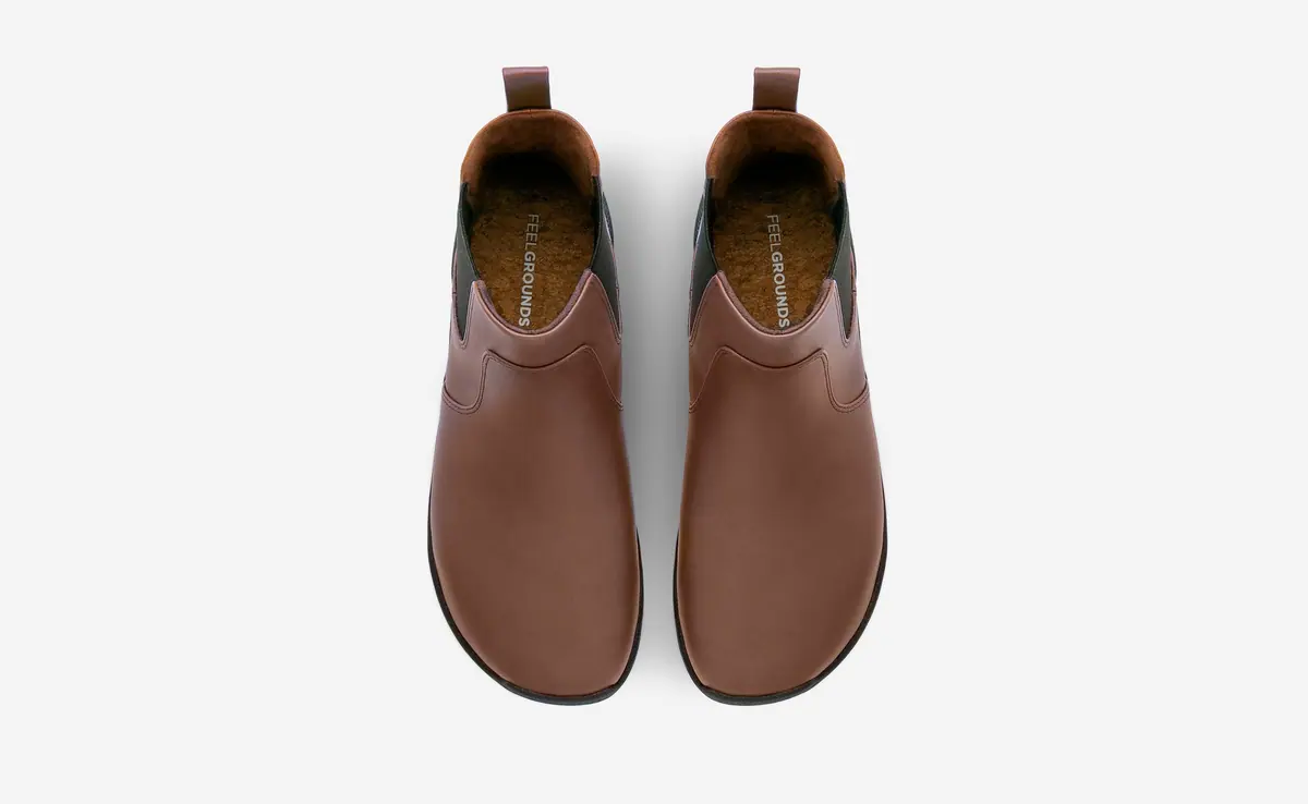 Босоногие ботинки Feelgrounds Chelsea — ореховый, фото 2